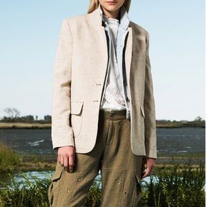 Sea NY blazer with denim vest - NWOT